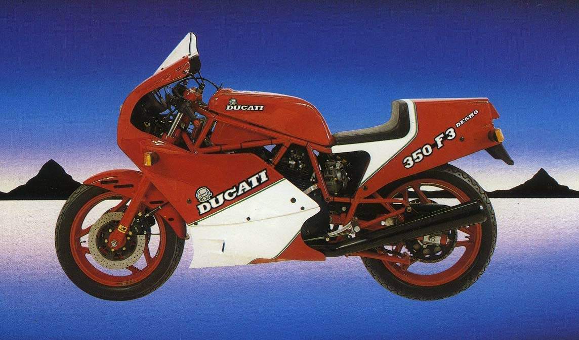 Ducati 350 F3 technical specifications